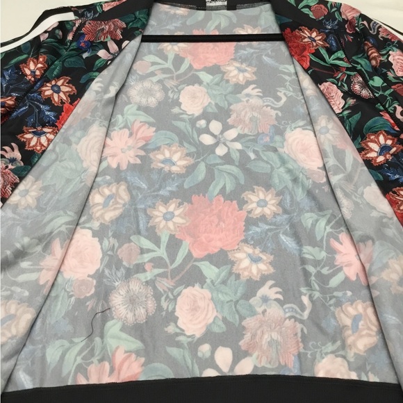 Project RUNWAY Multicolor Floral Bomber Jacket - Picture 14 of 14